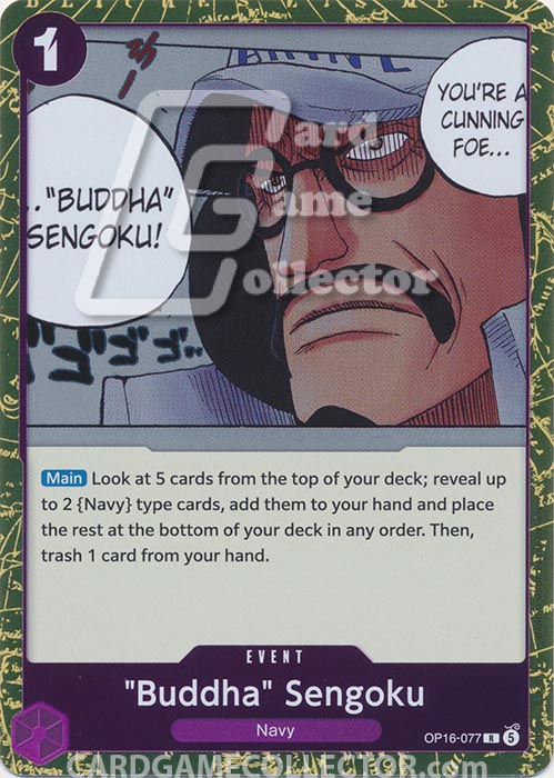 One Piece TCG (2022): Buddha Sengoku
