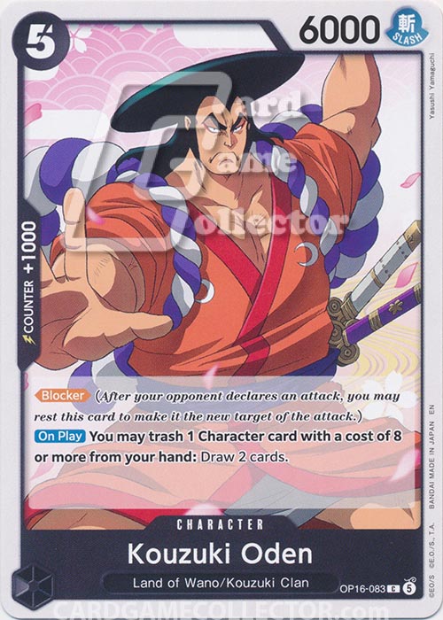 One Piece TCG (2022): Kouzuki Oden