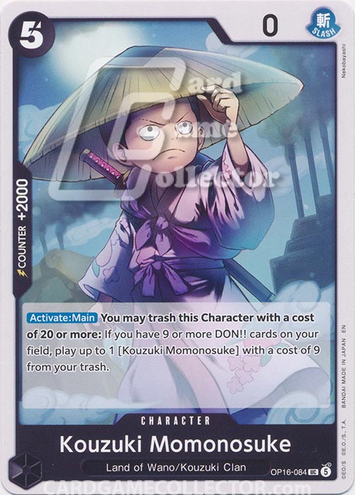 One Piece TCG (2022): Kouzuki Momonosuke