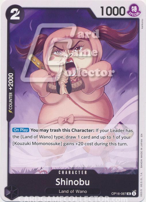 One Piece TCG (2022): Shinobu