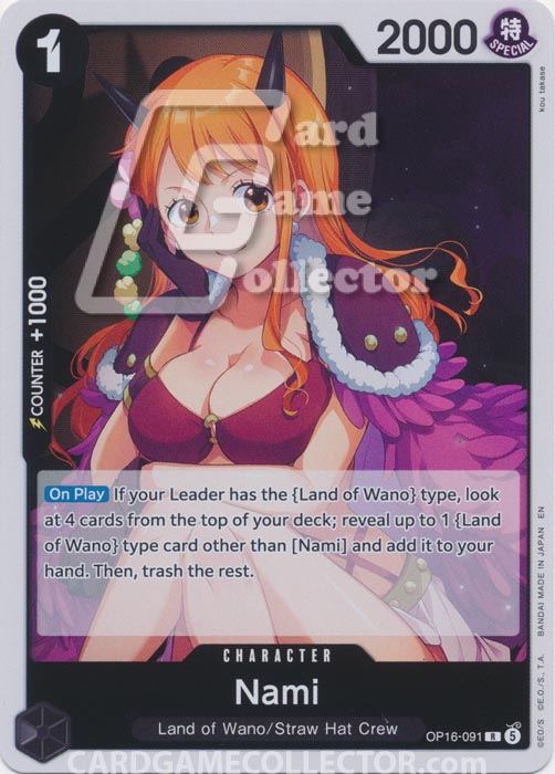 One Piece TCG (2022): Nami