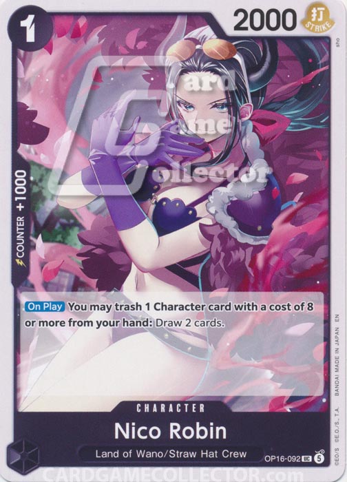 One Piece TCG (2022): Nico Robin