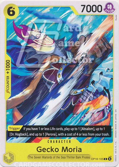 One Piece TCG (2022): Gecko Moria