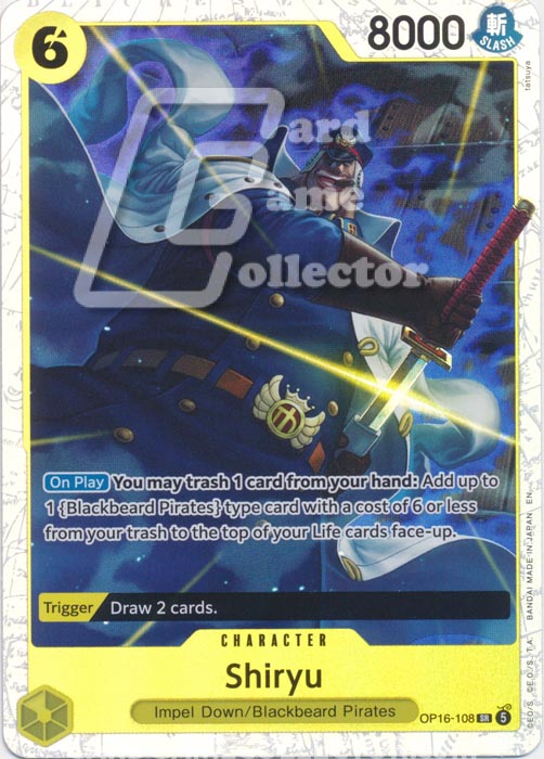 One Piece TCG (2022): Shiryu