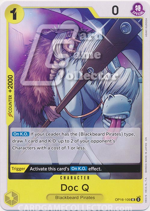 One Piece TCG (2022): Doc Q