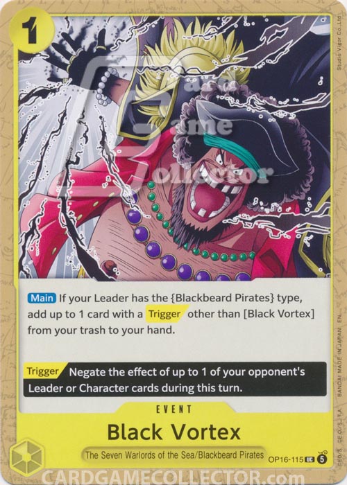 One Piece TCG (2022): Black Vortex