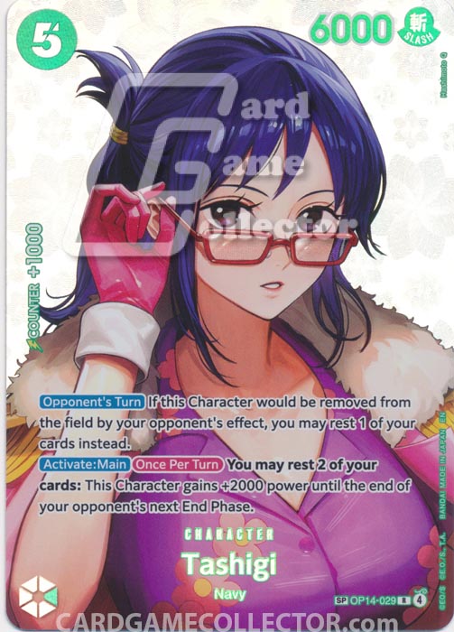 One Piece TCG (2022): Tashigi