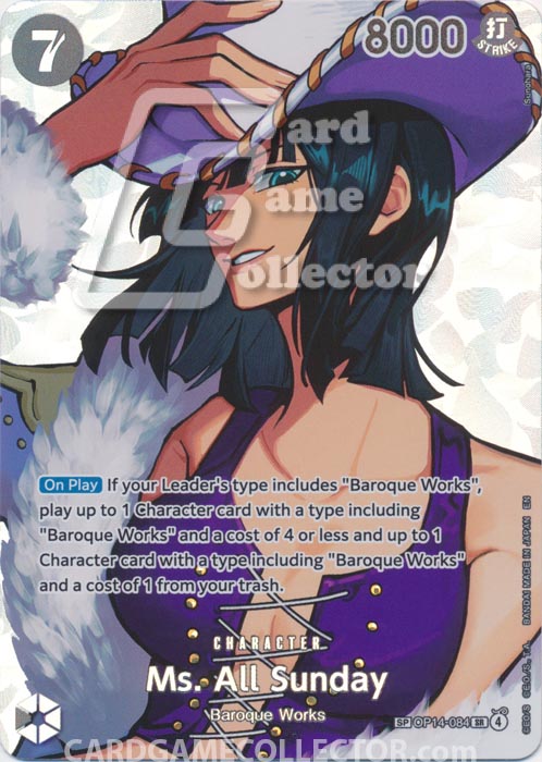 One Piece TCG (2022): Ms. All Sunday
