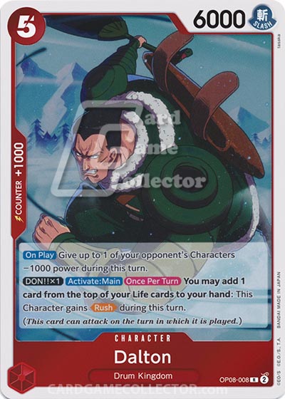 One Piece TCG (2022): Dalton