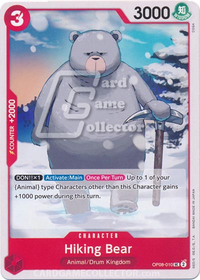 One Piece TCG (2022): Hiking Bear