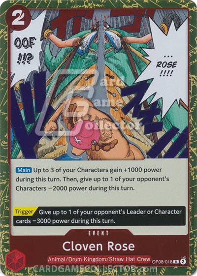 One Piece TCG (2022): Cloven Rose