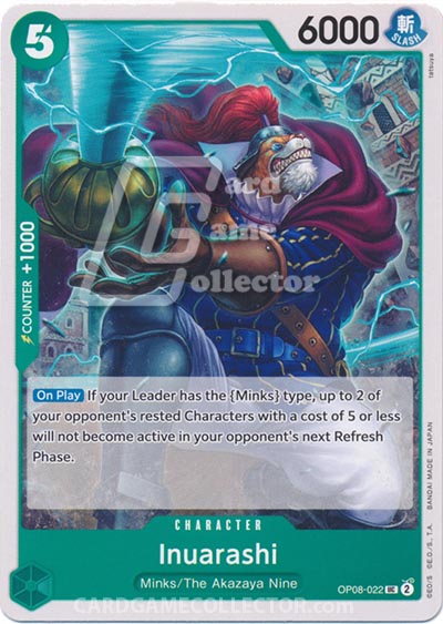 One Piece TCG (2022): Inuarashi