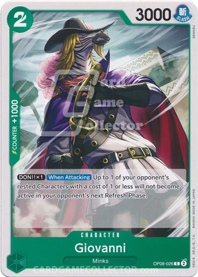 One Piece TCG (2022): Giovanni