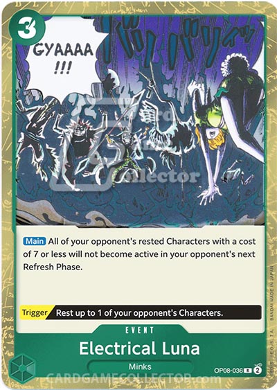 One Piece TCG (2022): Electrical Luna