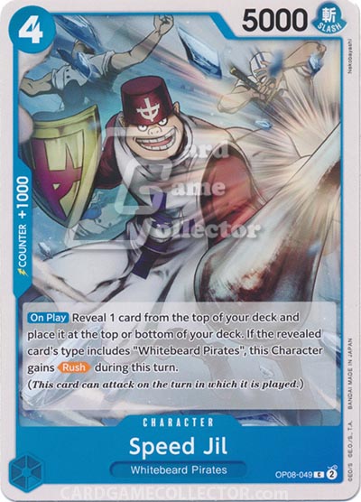 One Piece TCG (2022): Speed Jil