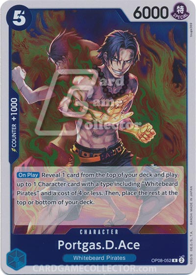 One Piece TCG (2022): Portgas D Ace