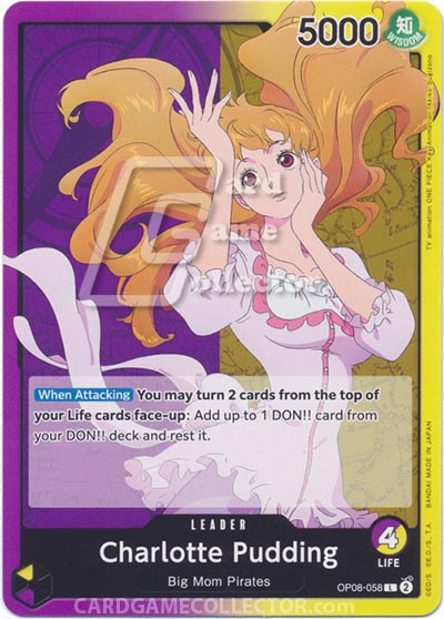 One Piece TCG (2022): Charlotte Pudding