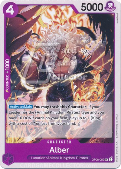 One Piece TCG (2022): Alber