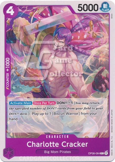 One Piece TCG (2022): Charlotte Cracker