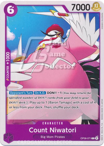 One Piece TCG (2022): Count Niwatori