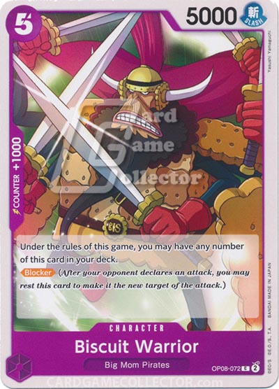 One Piece TCG (2022): Biscuit Warrior