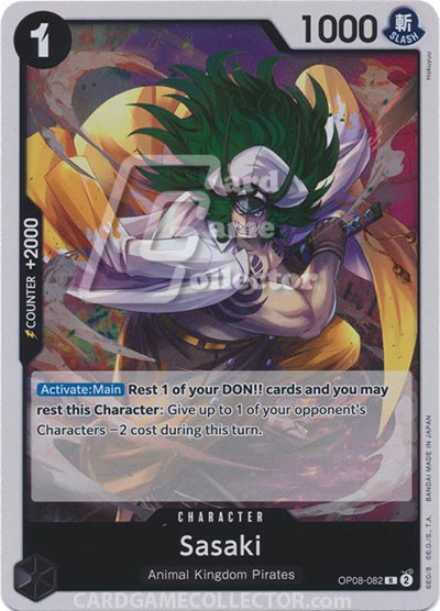 One Piece TCG (2022): Sasaki