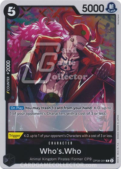 One Piece TCG (2022): Who's Who