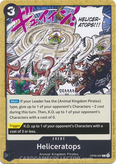 One Piece TCG (2022): Heliceratops