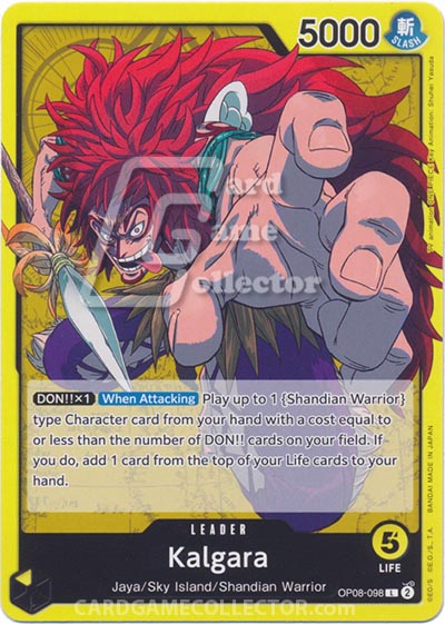 One Piece TCG (2022): Kalgara