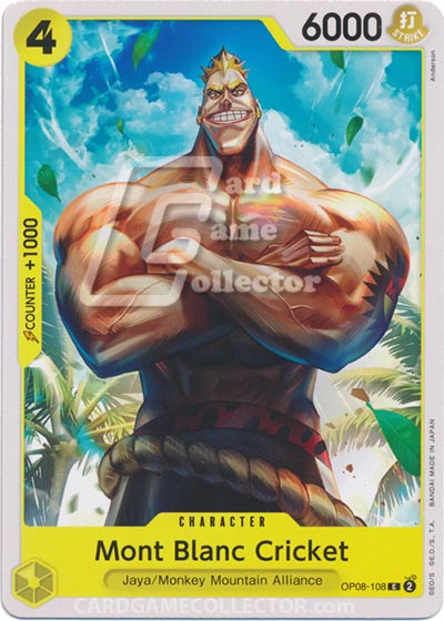 One Piece TCG (2022): Mont Blanc Cricket