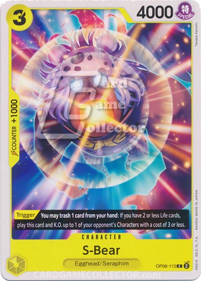 One Piece TCG (2022): S-Bear