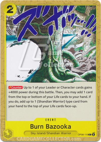 One Piece TCG (2022): Burn Bazooka