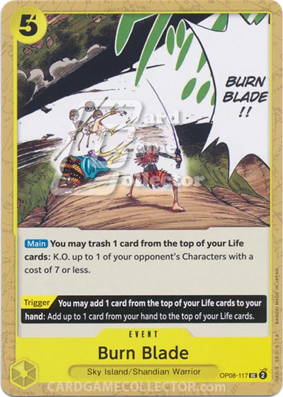 One Piece TCG (2022): Burn Blade