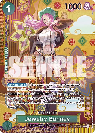 One Piece TCG (2022): Jewelry Bonney