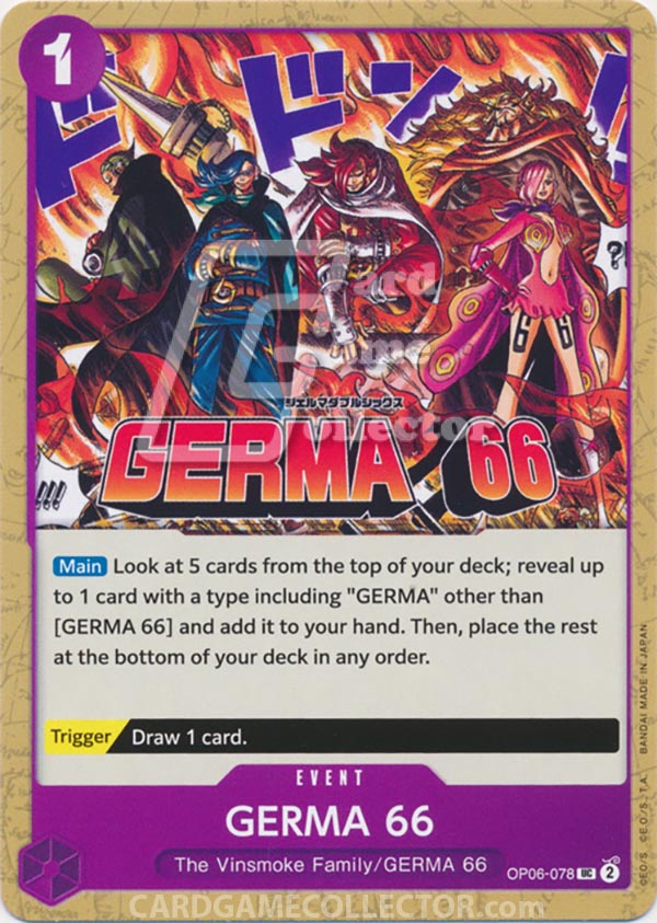 One Piece TCG (2022): GERMA 66