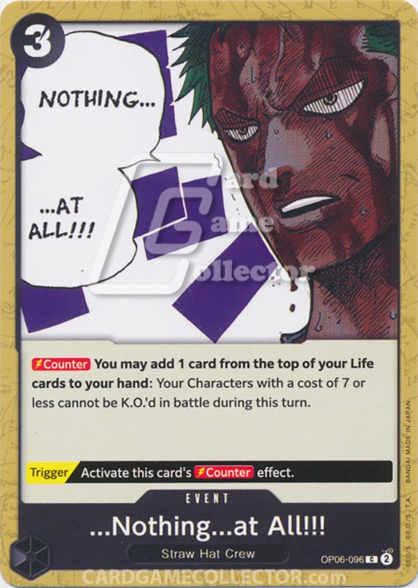 One Piece TCG (2022): ...Nothing...at All!!!