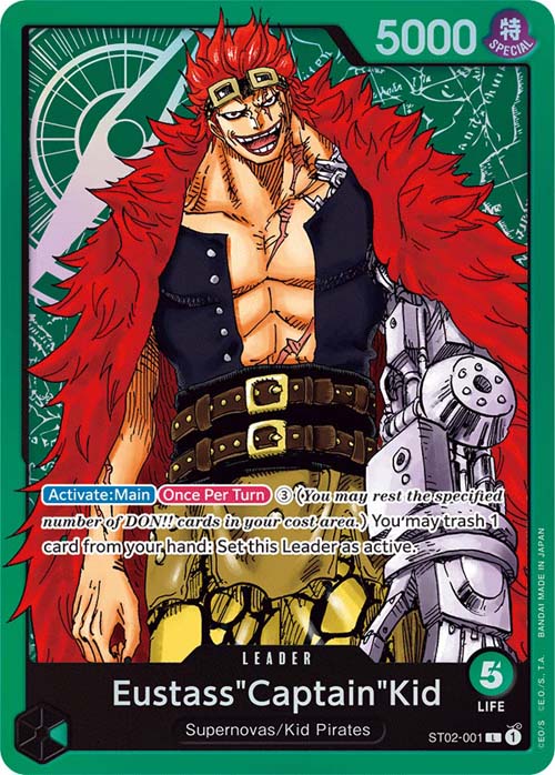 One Piece TCG (2022): Eustass 