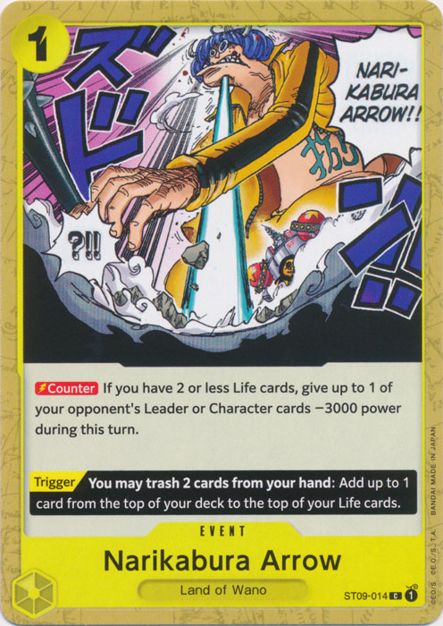 One Piece TCG (2022): Narikabura Arrow