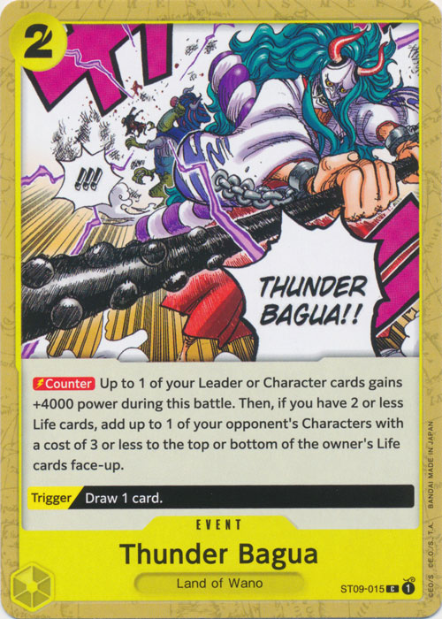 One Piece TCG (2022): Thunder Bagua