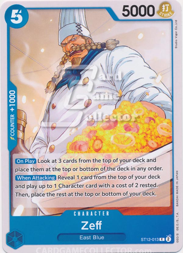 One Piece TCG (2022): Zeff