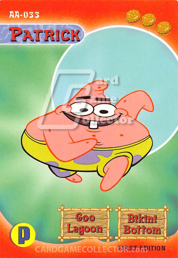 Spongebob Squarepants TCG:  Patrick