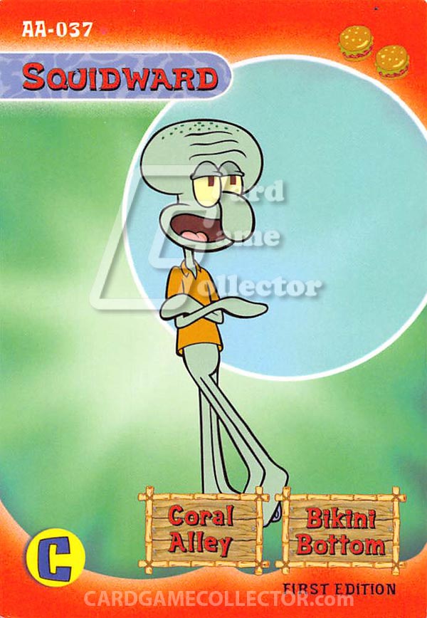 Spongebob Squarepants TCG:  Squidward