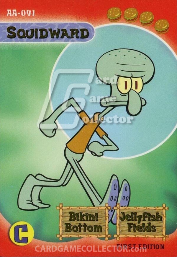 Spongebob Squarepants TCG:  Squidward