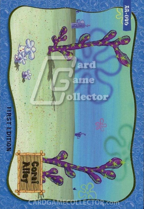 Spongebob Squarepants TCG:  Coral Alley