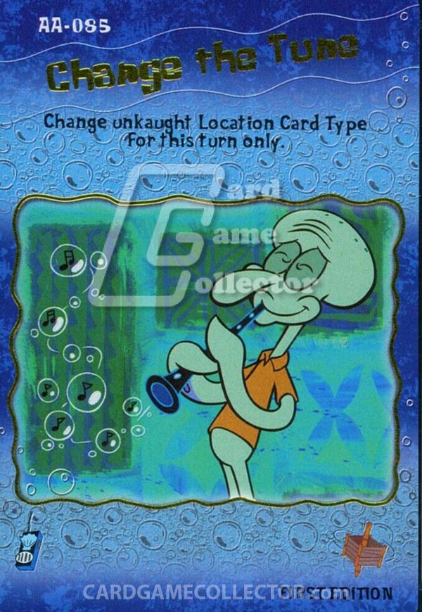 Spongebob Squarepants TCG:  Change the Tune