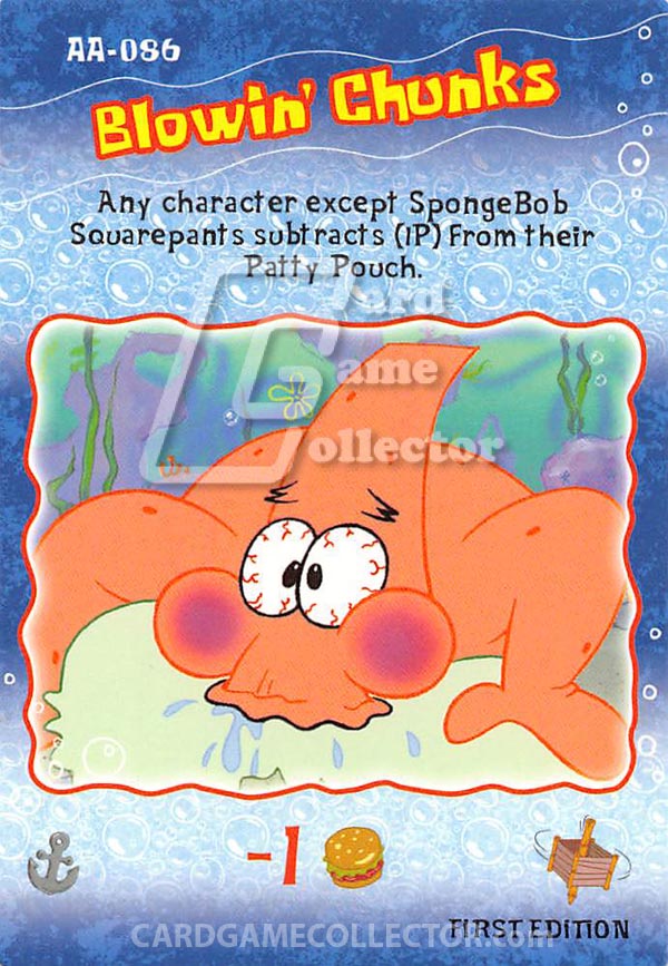 Spongebob Squarepants TCG:  Blowin' Chunks