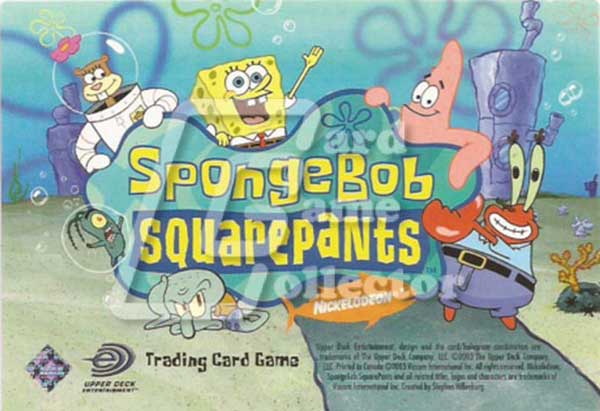 Spongebob Squarepants TCG:  Hold 'Em Back
