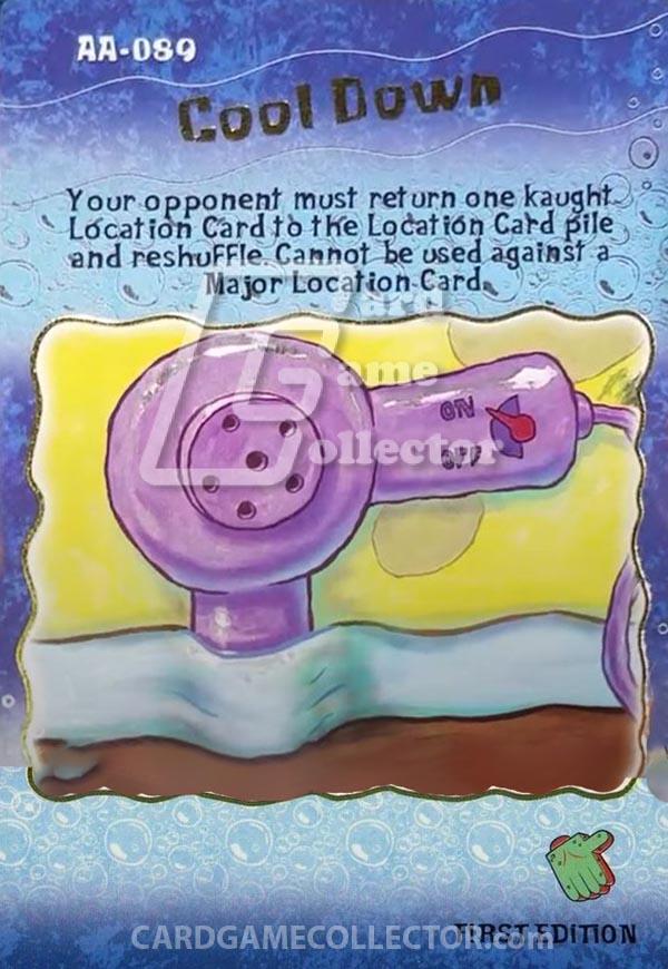 Spongebob Squarepants TCG:  Cool Down