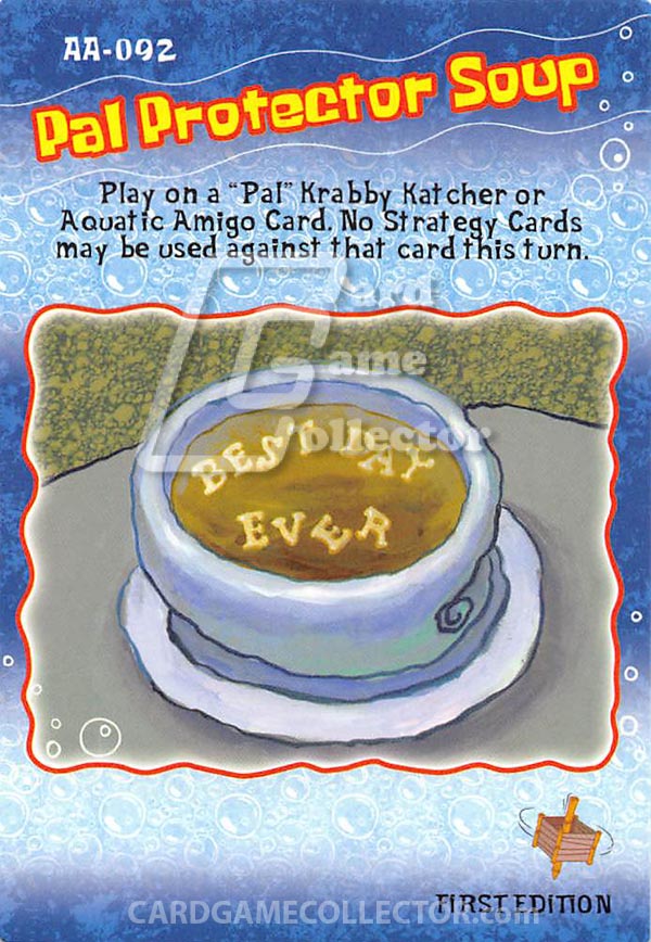 Spongebob Squarepants TCG:  Pal Protector Soup