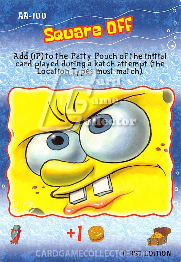 Spongebob Squarepants TCG:  Square Off